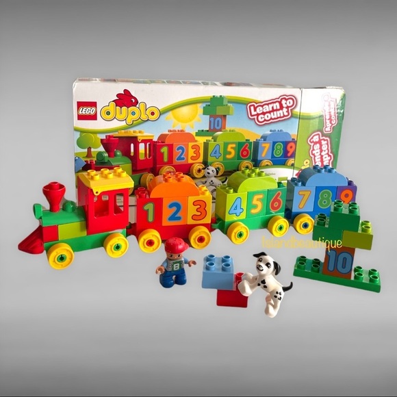 Lego Duplo Number Train 10558 Complete Set Retired - Picture 1 of 7